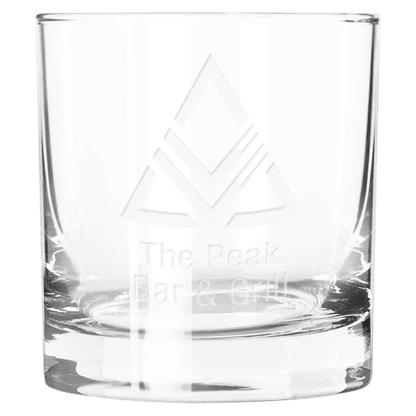 Engraved 11 oz Rocks Glass