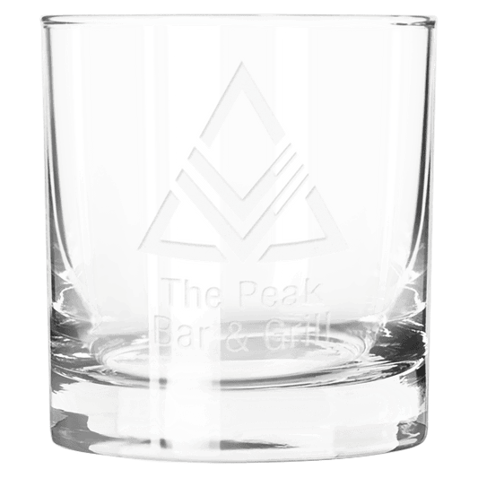 Engraved 11 oz Rocks Glass